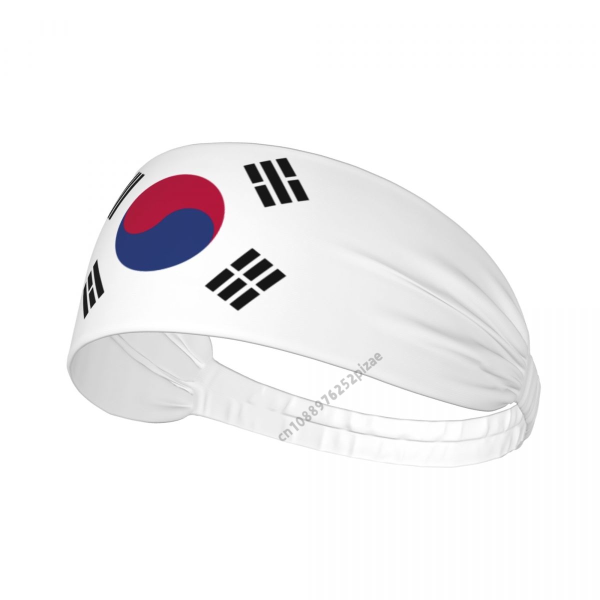 Women'S Fashion Korea - 韓国国旗柄 メンズ レディース バンド エラスティック ワイド