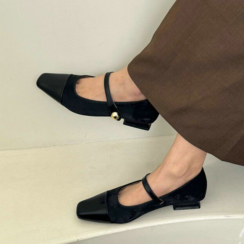 メアリージェーンシューズ女性用エレガントチャンキーシューズド - Women'S Fashion Shoes のレビューと価格