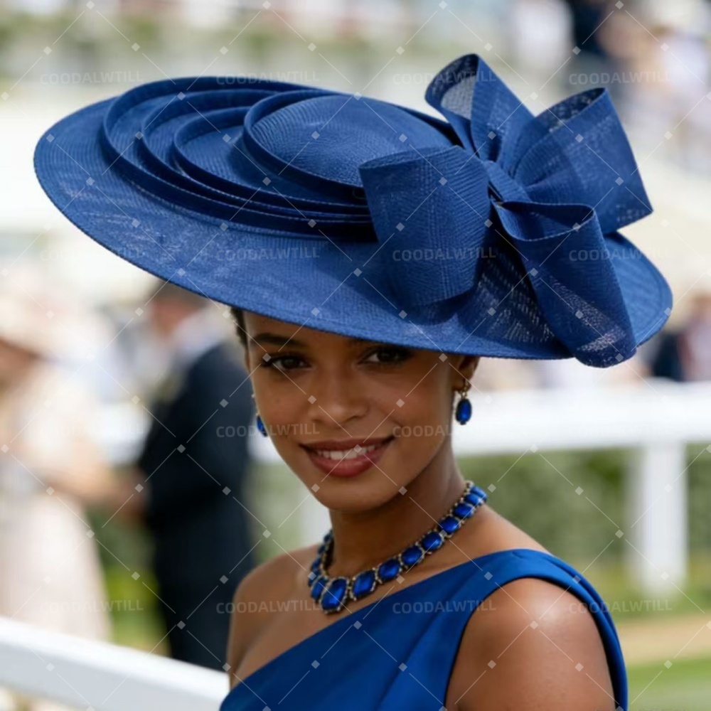 大きなファシネーターハット、ロイヤルアスコットボウヘッドピー - Women'S Fashion Kentucky Derby のレビューと価格