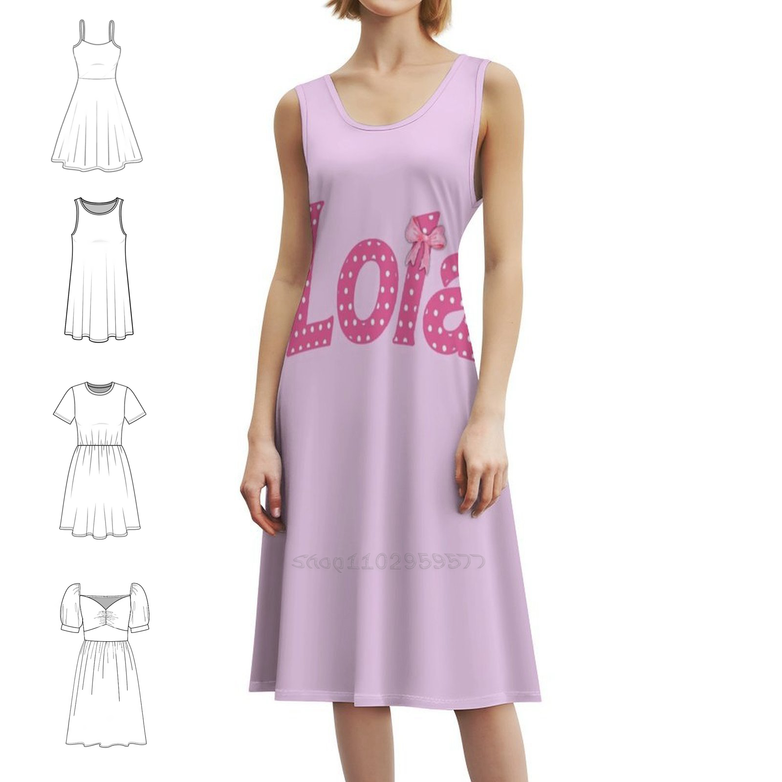 ローラ名前 カリスによる ボヘミアンシックドレス エレガント - Women Fashion Dress Names のレビューと価格