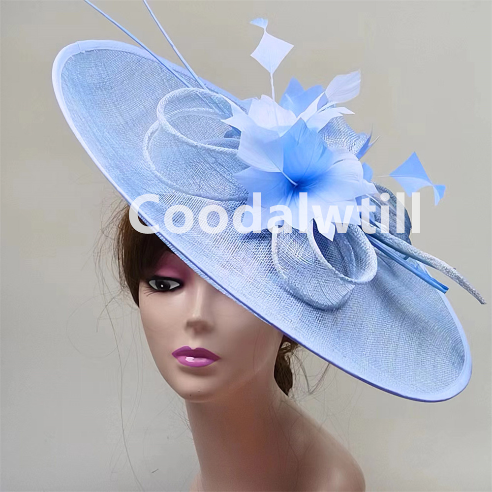 女性のためのロイヤルアスコットの大きな魅力的な帽子,大きな羽 - Women'S Fashion Kentucky Derby のレビューと価格