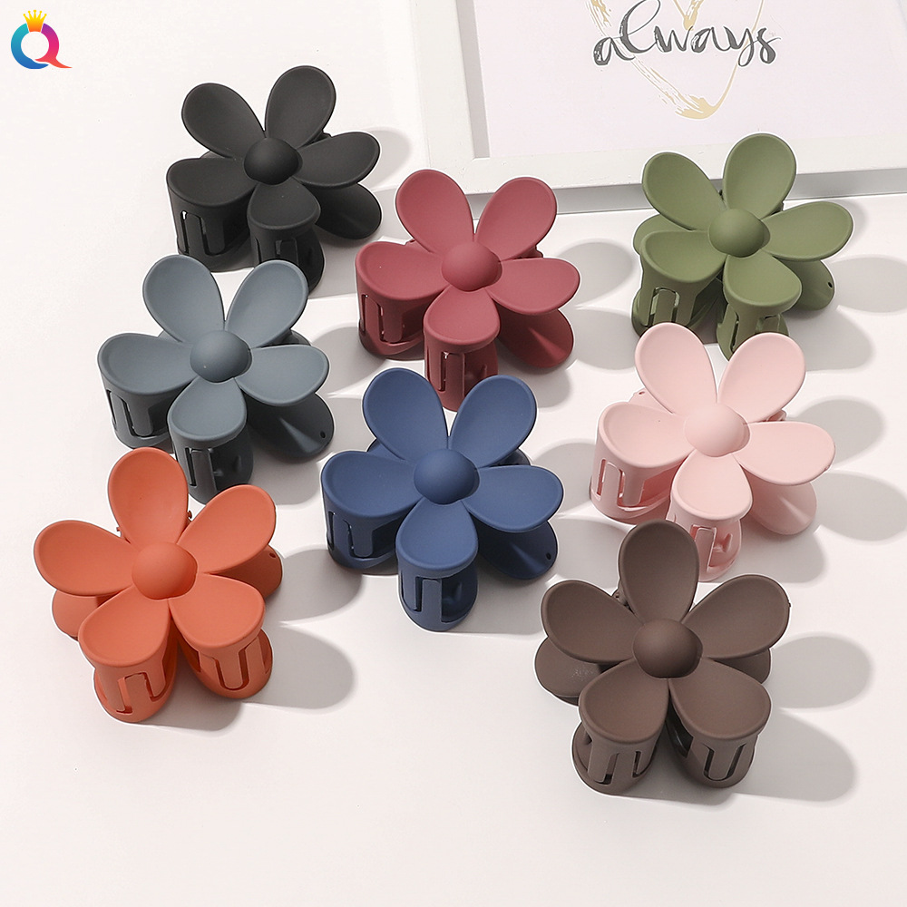 7 センチメートル韓国花の形のヘア爪クリップ女性のためのキャ - Women'S Fashion Korea のレビューと価格